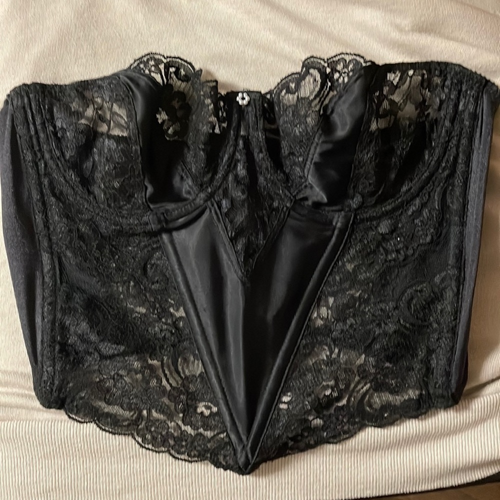 Christian Dior Floral Lace Bustier - Picture 2 of 12